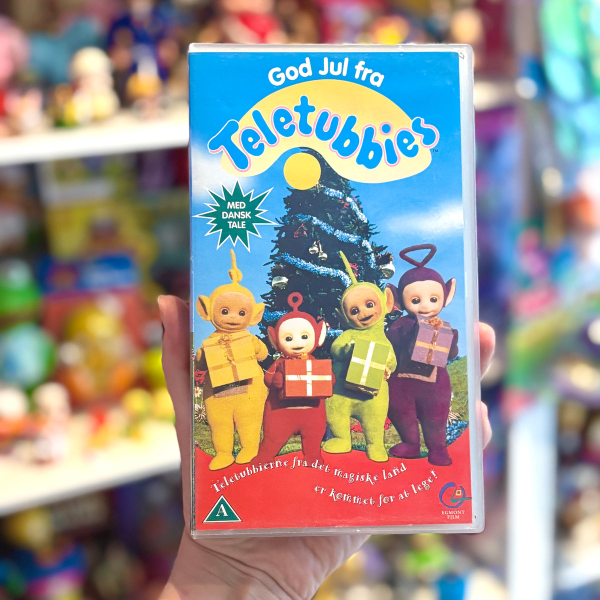 VHS: Teletubbies Christmas Special - "God Jul fra Teletubbies" (Danish, 1998)
