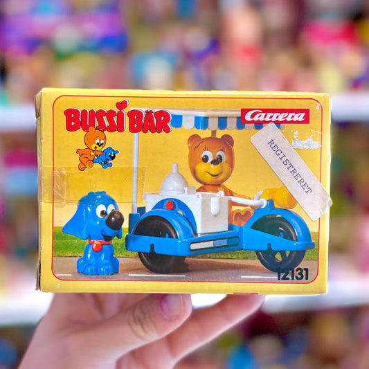 Bussi Bär - Sales Cart #12131 - German Toy Playset (boxed, Carrera, 80s)