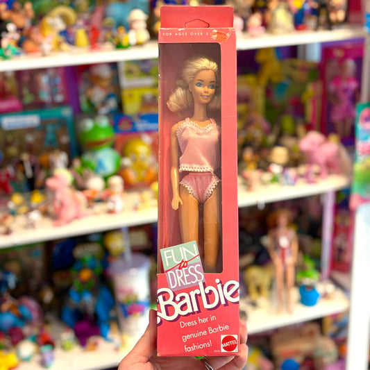 Barbie: Fun-to-Dress - Pink Cami Top & Panties Barbie Doll (Mattel, 1989)