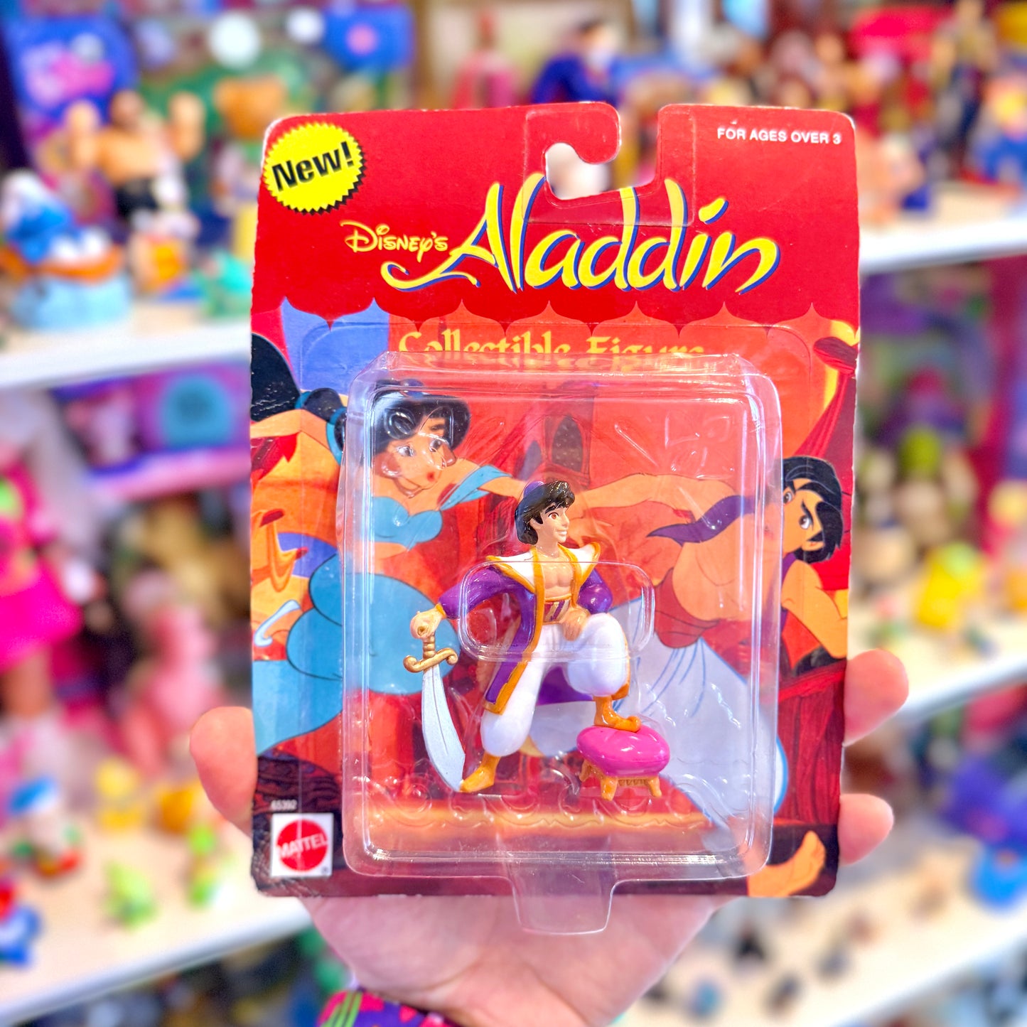 Disney's Aladdin: Prince Ali Collectible PVC Figure (new in box, Mattel, 1992)