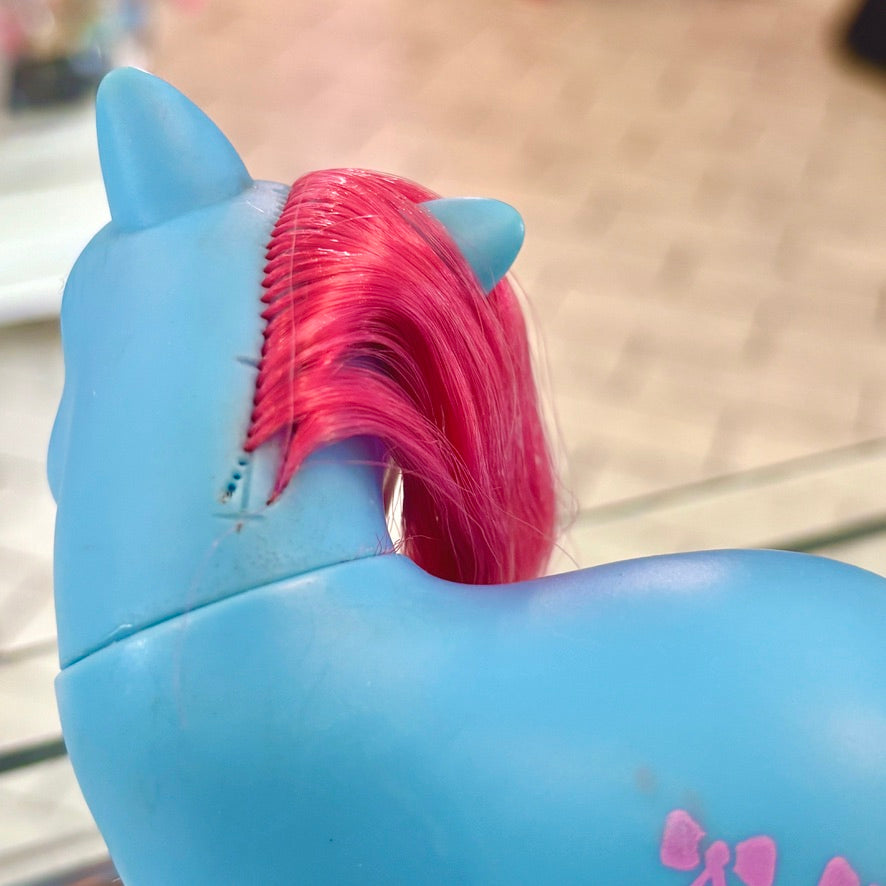 My Little Pony: Bow Tie - Magenta Dark Pink Hair Variant (G1, 1980s)