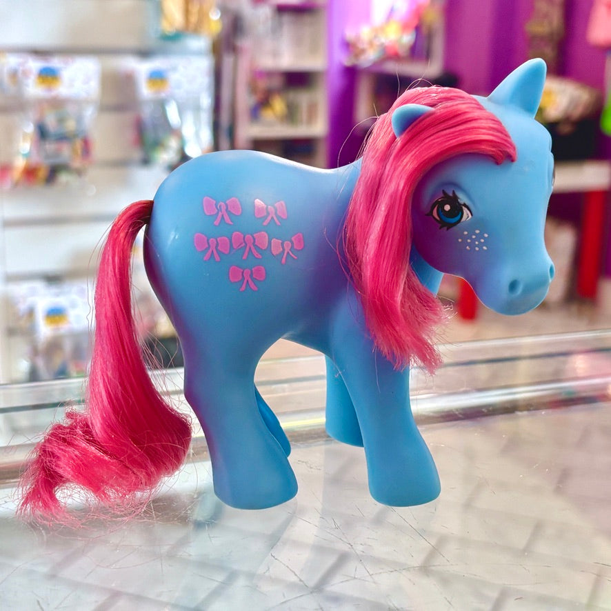 My Little Pony: Bow Tie - Magenta Dark Pink Hair Variant (G1, 1980s)