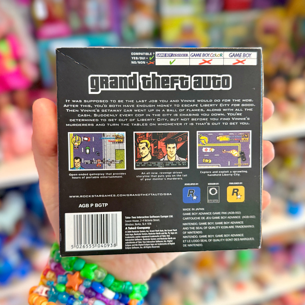 Grand Theft Auto (CIB, Gameboy Advance)