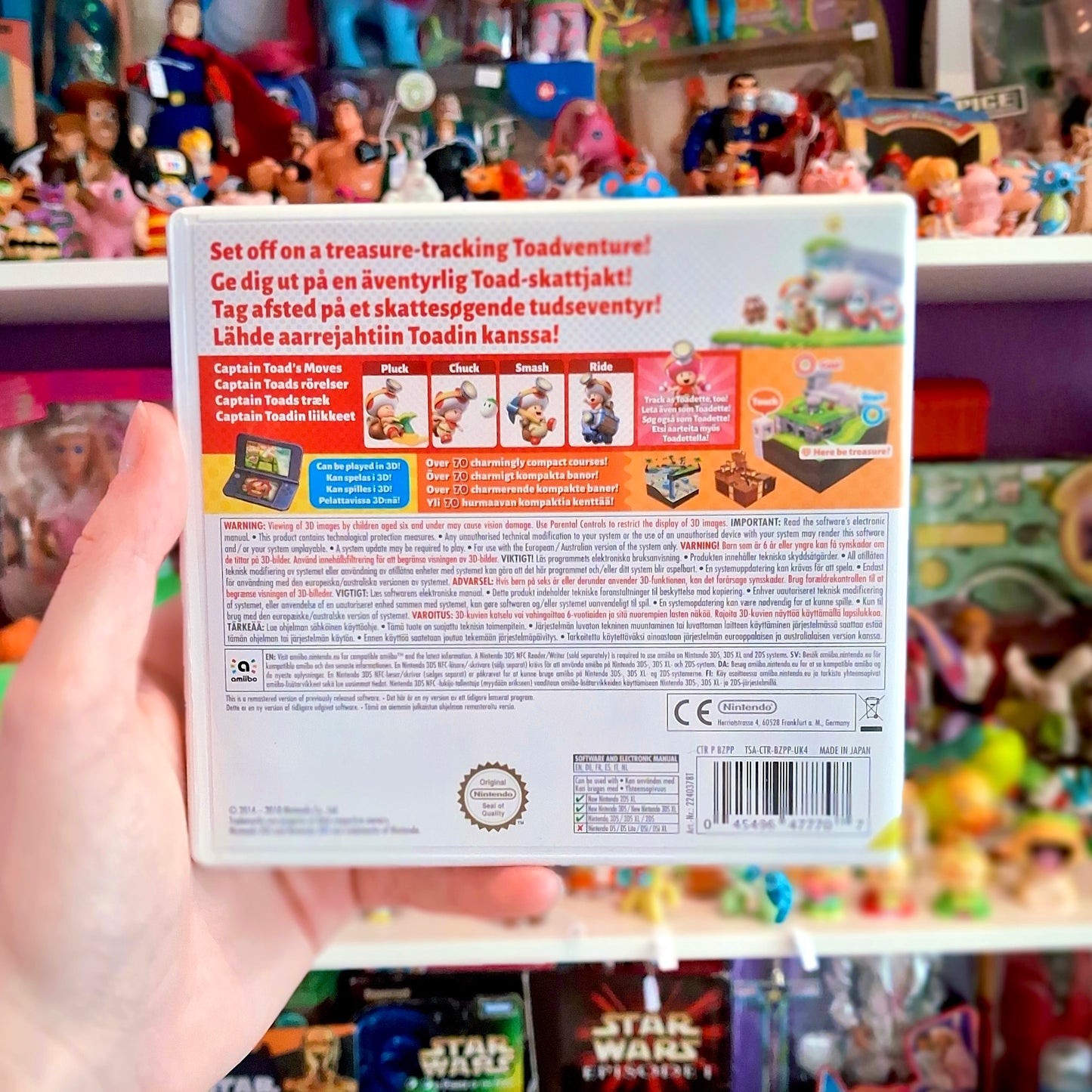 Captain Toad's Treasure Tracker (Nintendo 3DS)