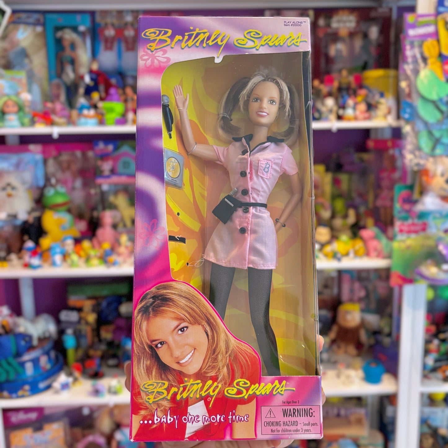 Britney Spears: "One More Time" - Pink Waitress Outfit - "You Drive Me Crazy" Music Video (Play-Along, 2000)
