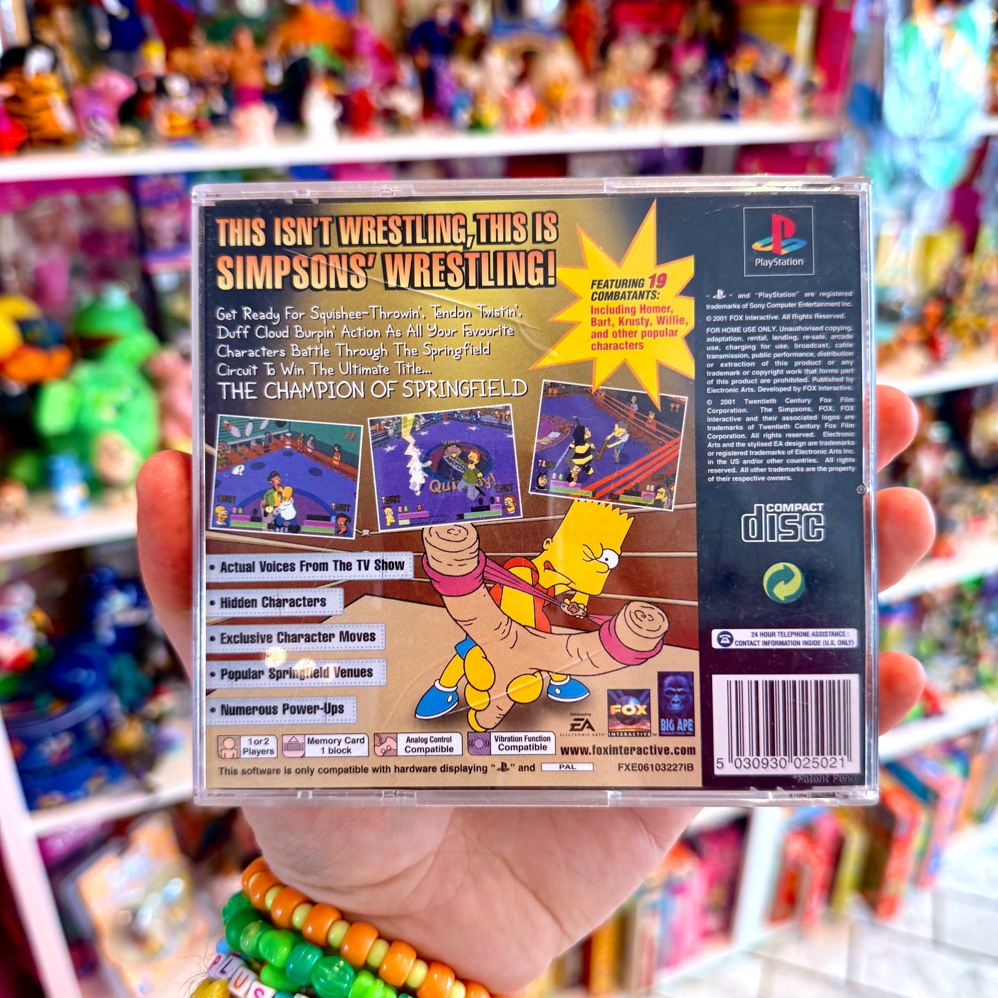 The Simpsons Wrestling (PS1)