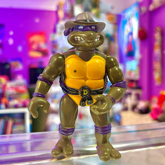 Teenage Mutant Ninja Turtles: Undercover Donatello (extremely rare cloth version, 1994)