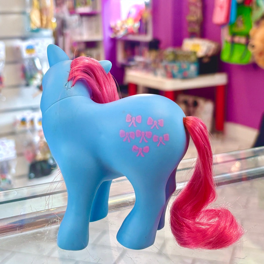 My Little Pony: Bow Tie - Magenta Dark Pink Hair Variant (G1, 1980s)