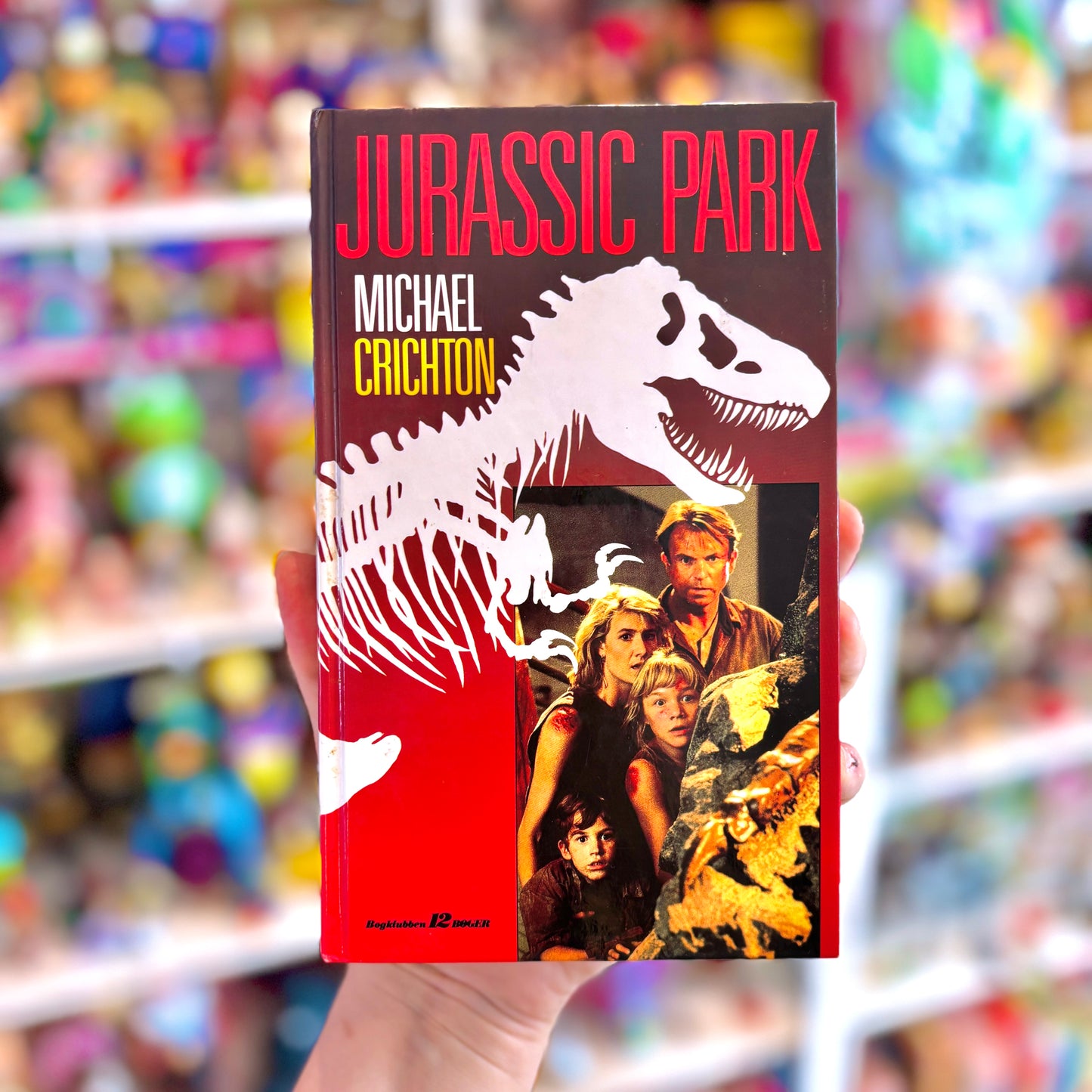 Jurassic Park (danish book based on movie, 90s)