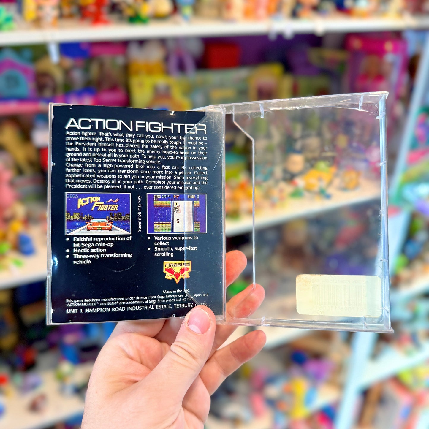 Action Fighter (Casette Version, Commodore 64)