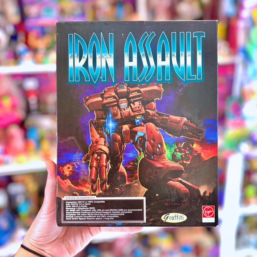 Iron Assault - Big Box (PC, 1995)