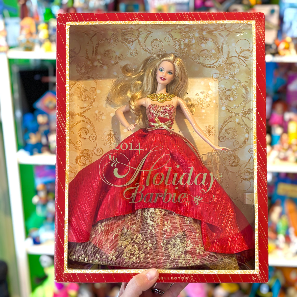 Barbie: 2014 Holiday Edition Barbie Doll (Mattel, 2014)