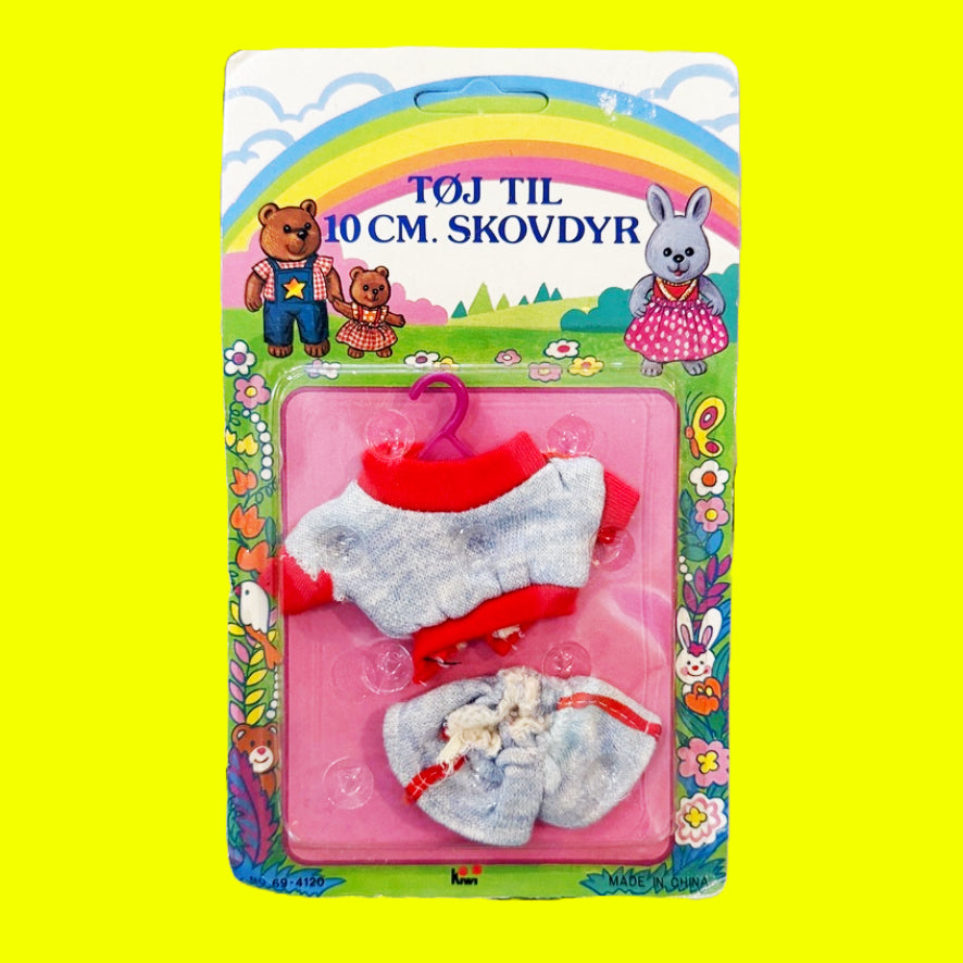 Sylvanian Family: Danish Bootleg Clothing (in packages, 90s)