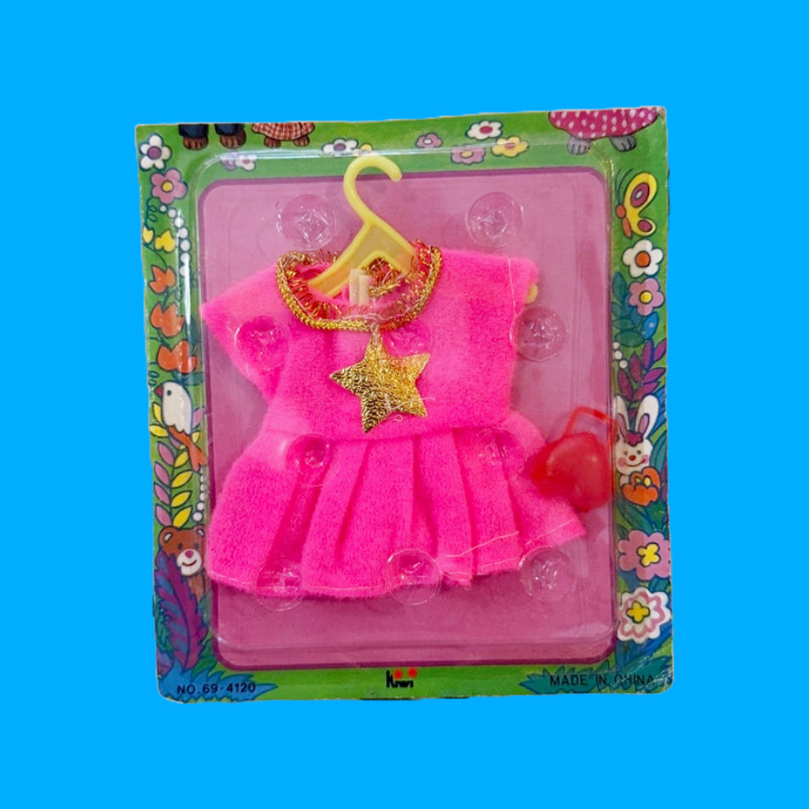 Sylvanian Family: Danish Bootleg Clothing (in packages, 90s)