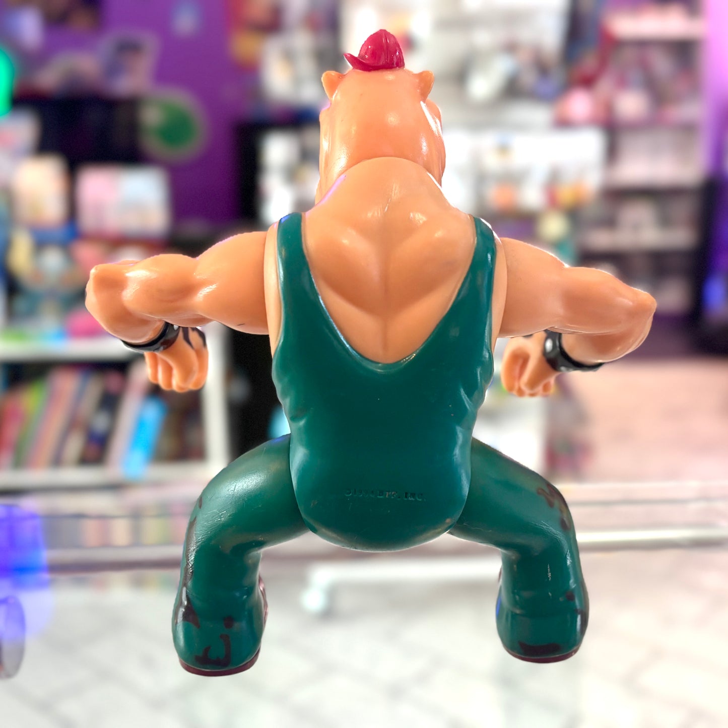 Biker Mice From Mars: Greasepit Figure (Nikko, 1994)