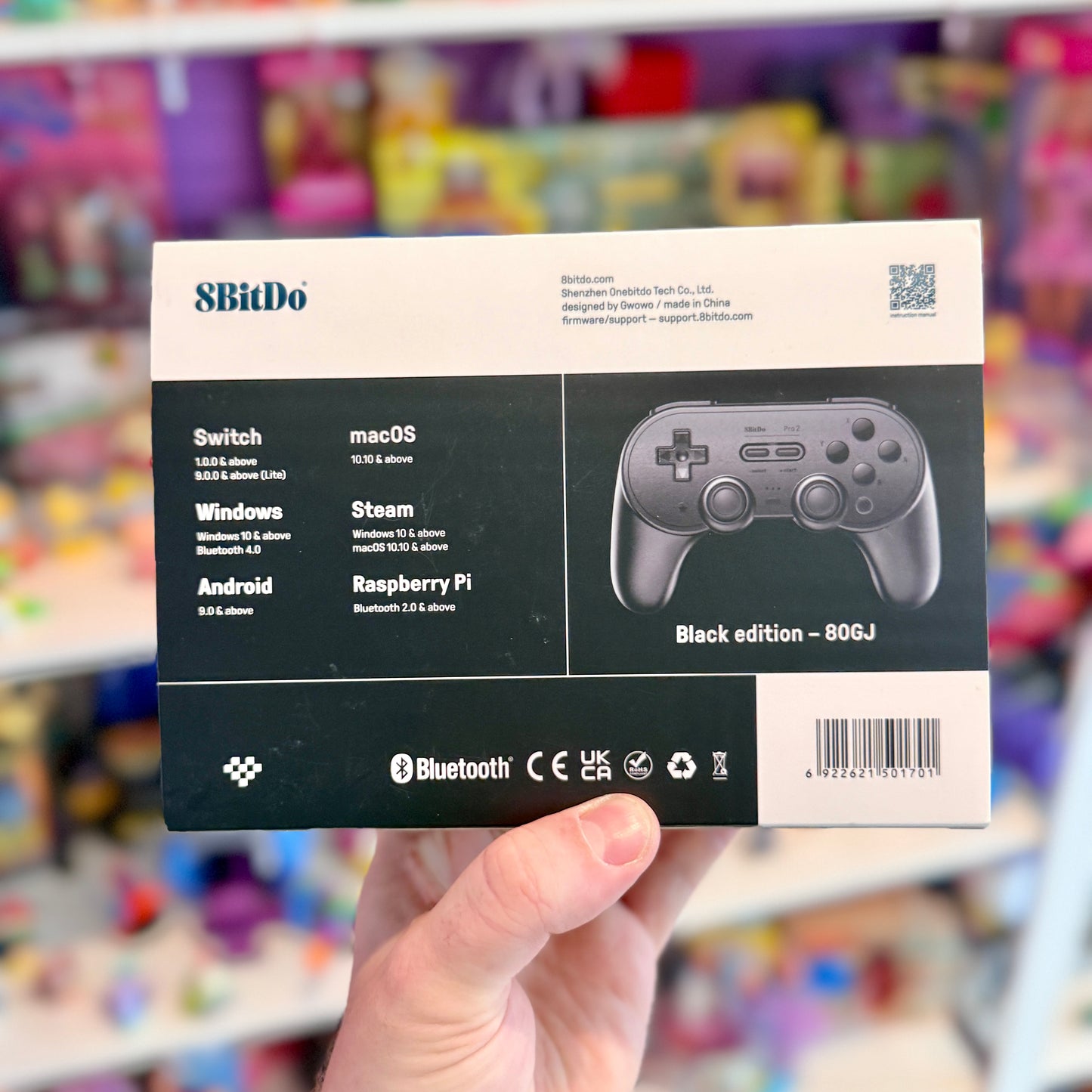 8BitDo Pro 2 Bluetooth Gamepad