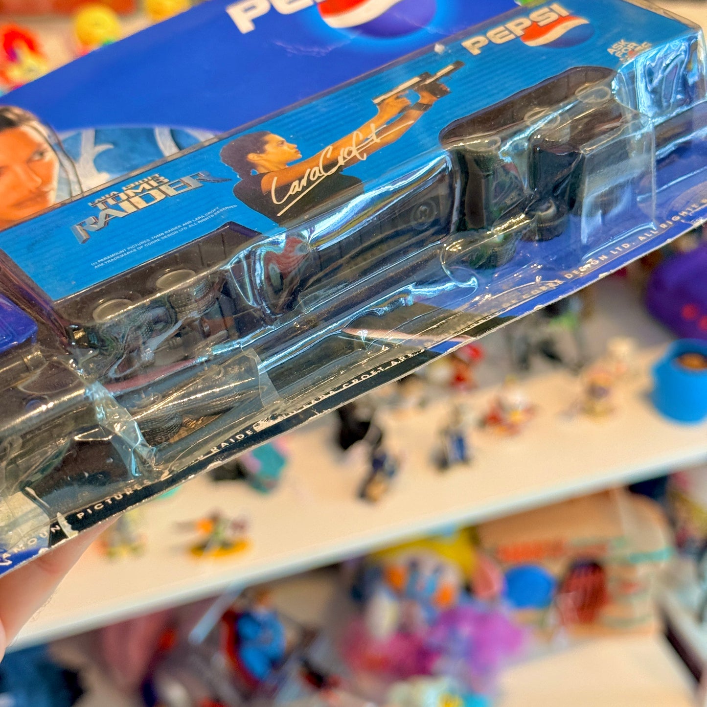 Tomb Raider: The Movie - Lara Croft Pepsi Truck - Die Cast Toy Car (2001)