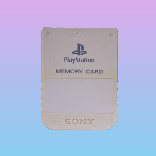 PS1 PSOne Memory Card 1mb (Official Sony)