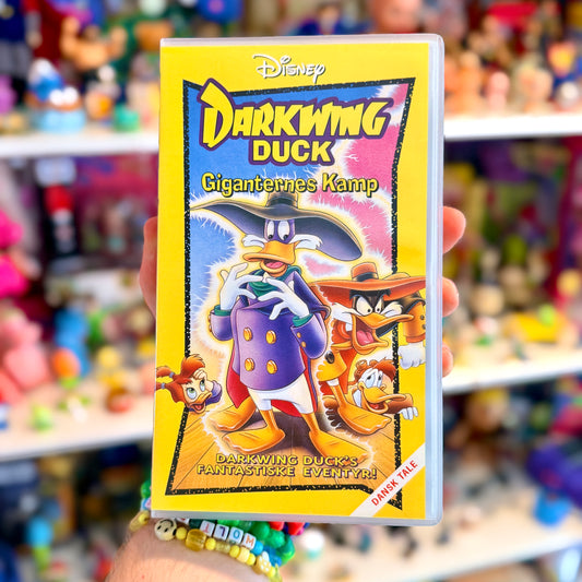 VHS: Darkwing Duck - Giganternes Kamp (Disney, danish dub, 90s)