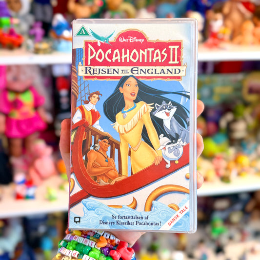 VHS: Pocahontas 2: Rejsen Til England (Disney, danish dub, 90s)