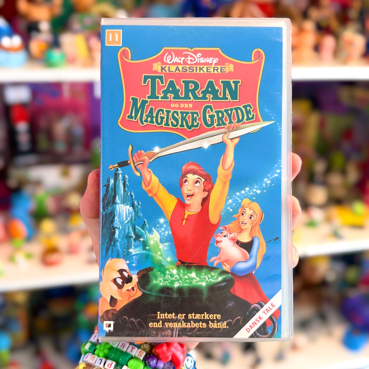 VHS: Taran og Den Magiske Gryde (Disney, danish dub, 90s)