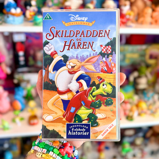 VHS: Skildpadden Og Harren (Disney, danish dub, 90s)