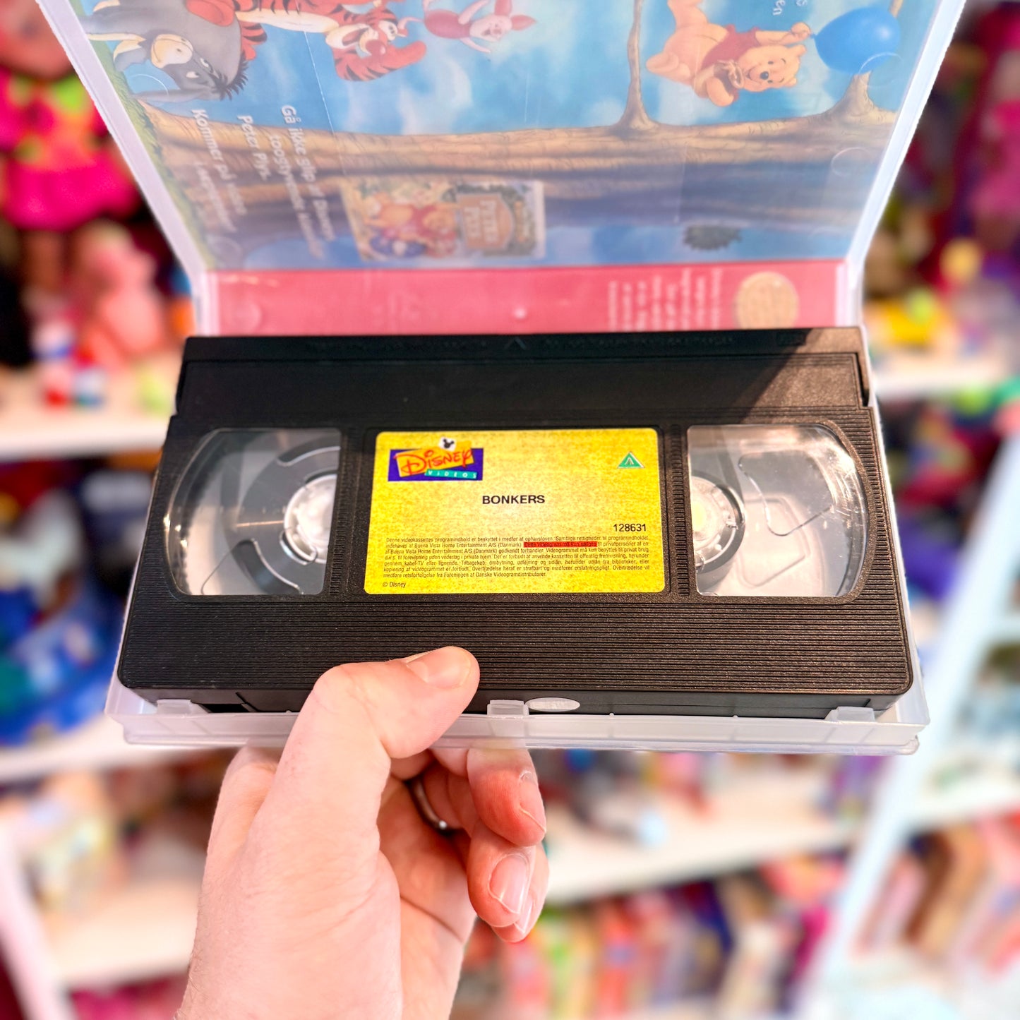 VHS: Bonkers - Det' Bare Bonkers (Disney, danish dub, 90s)