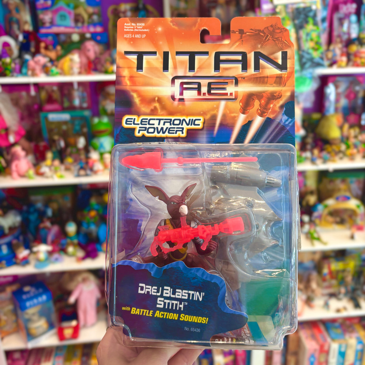 Titan A.E. - Drej Blastin' Stith Action Figure (MOC, Hasbro, 2000)