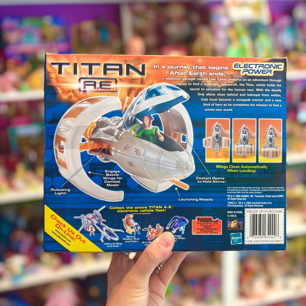 Titan A.E. - Turbo Surge Phoenix And Akima (MOC, Hasbro, 2000)