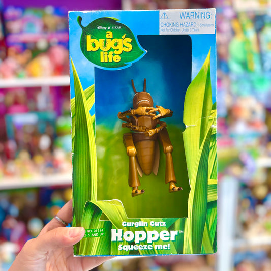 A Bug's Life: Gurglin' Guts - Hopper Figure (Disney, Pixar, 1998)