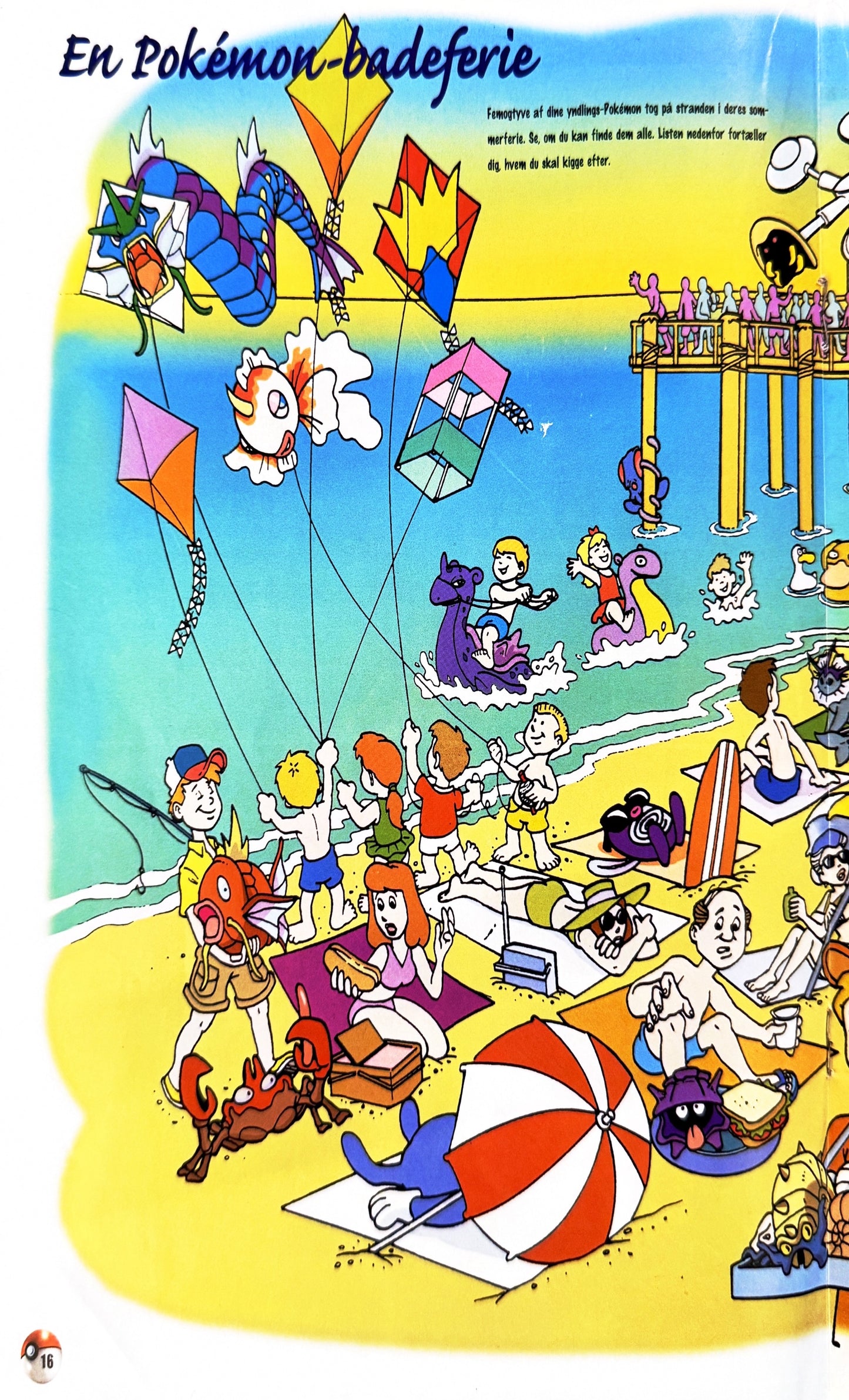 Beckett Pokemon Samler #3 - FREE PDF download! (Pokemon fan magazine, danish version, 1999)