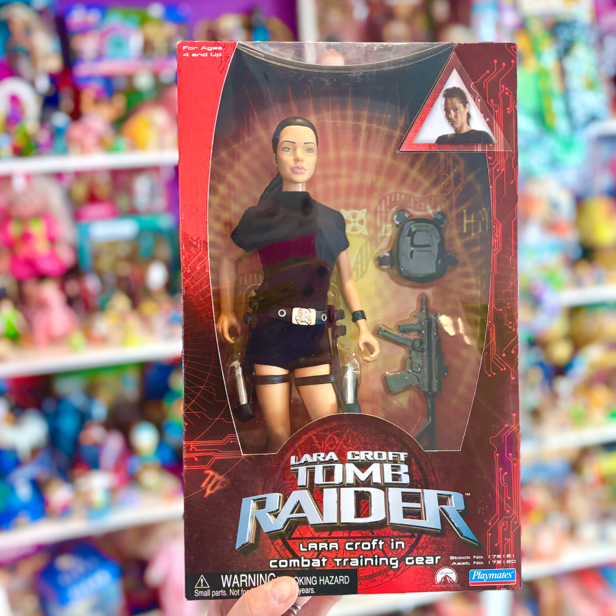 Lara Croft - Tomb Raider: Lara Croft In Combat Training Gear Doll (NIB, Playmates, 1999)