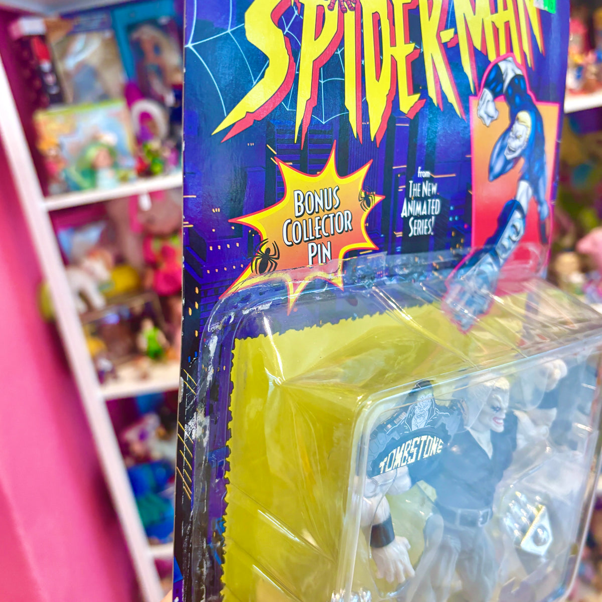 Spider-Man: The Animated Series - Tombstone Action Figure (MOC, 90s)