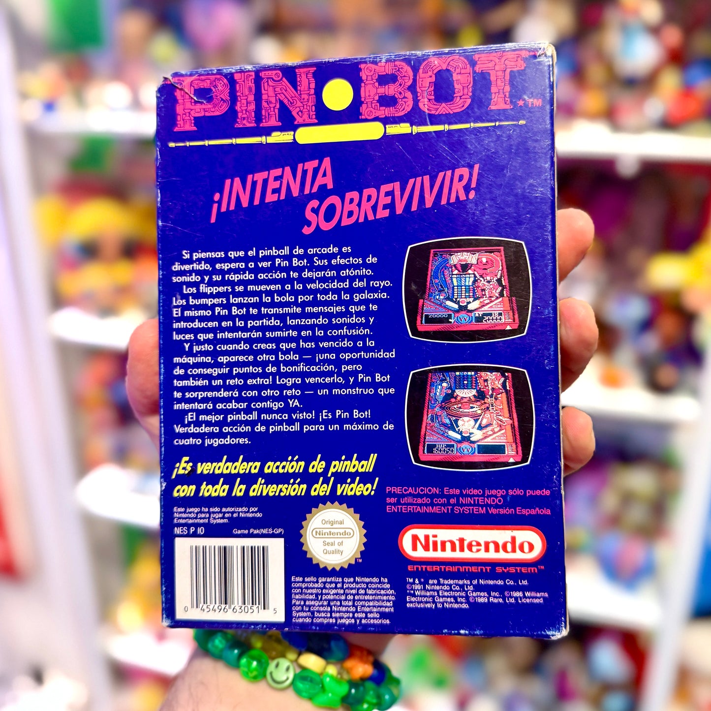 Pin Bot (CIB, NES)