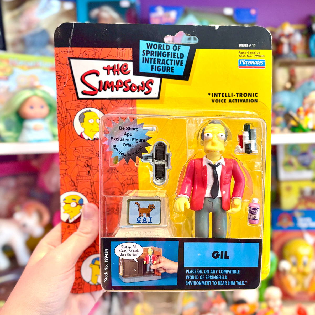 The Simpsons: World of Springfield - Gil Action Figure (2000s)