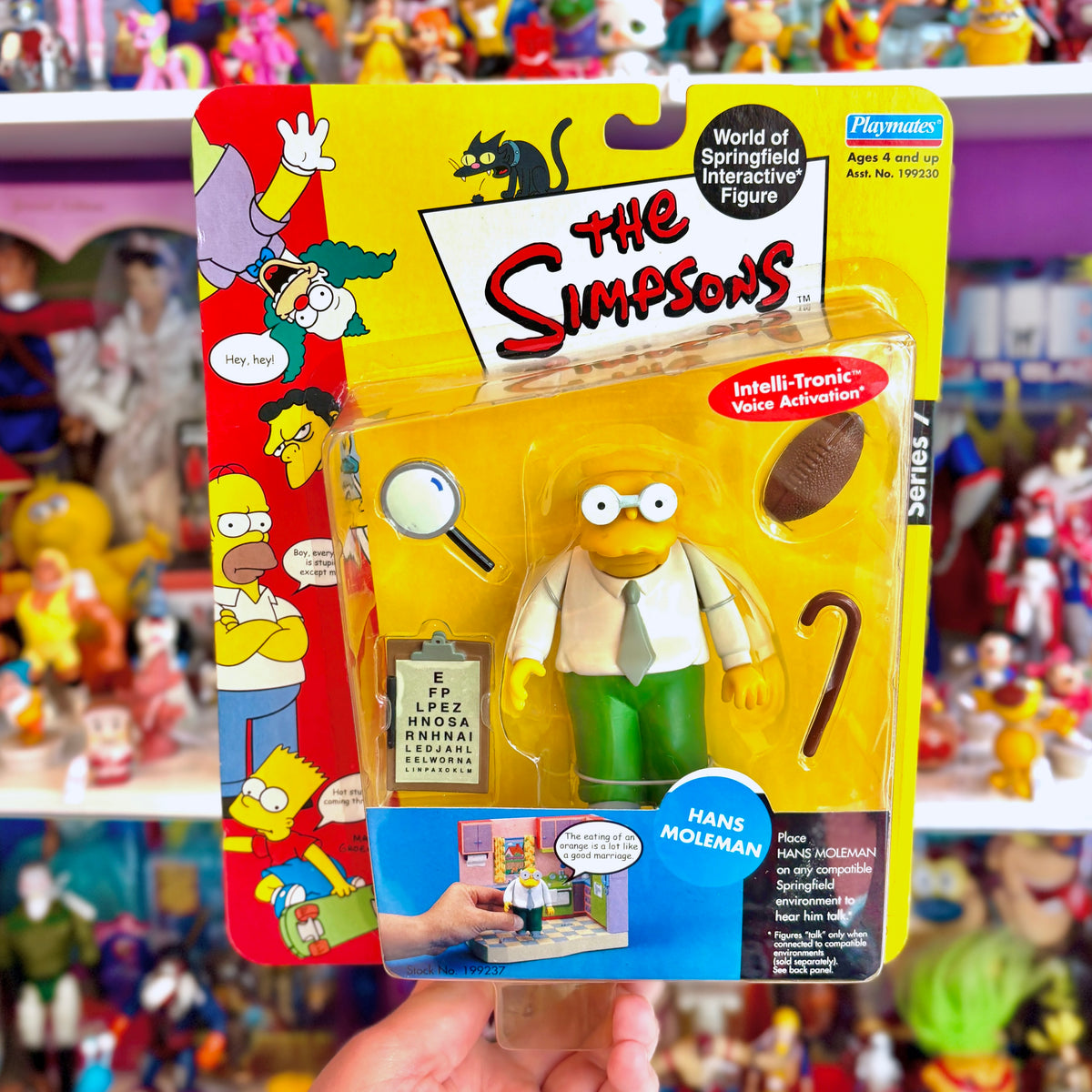 The Simpsons: World of Springfield - Hans Moleman Action Figure (2000s)