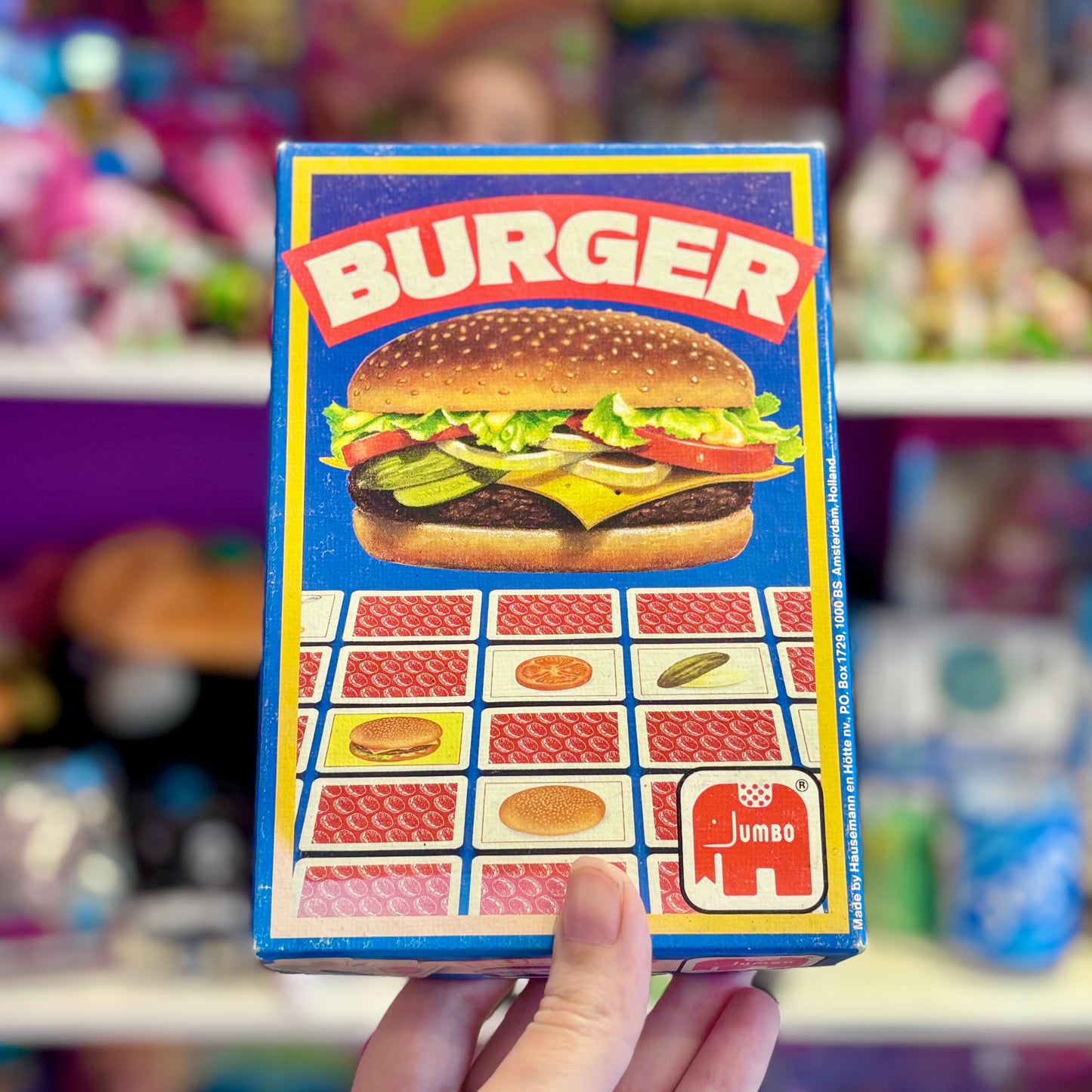 Burger Card Game (80s)