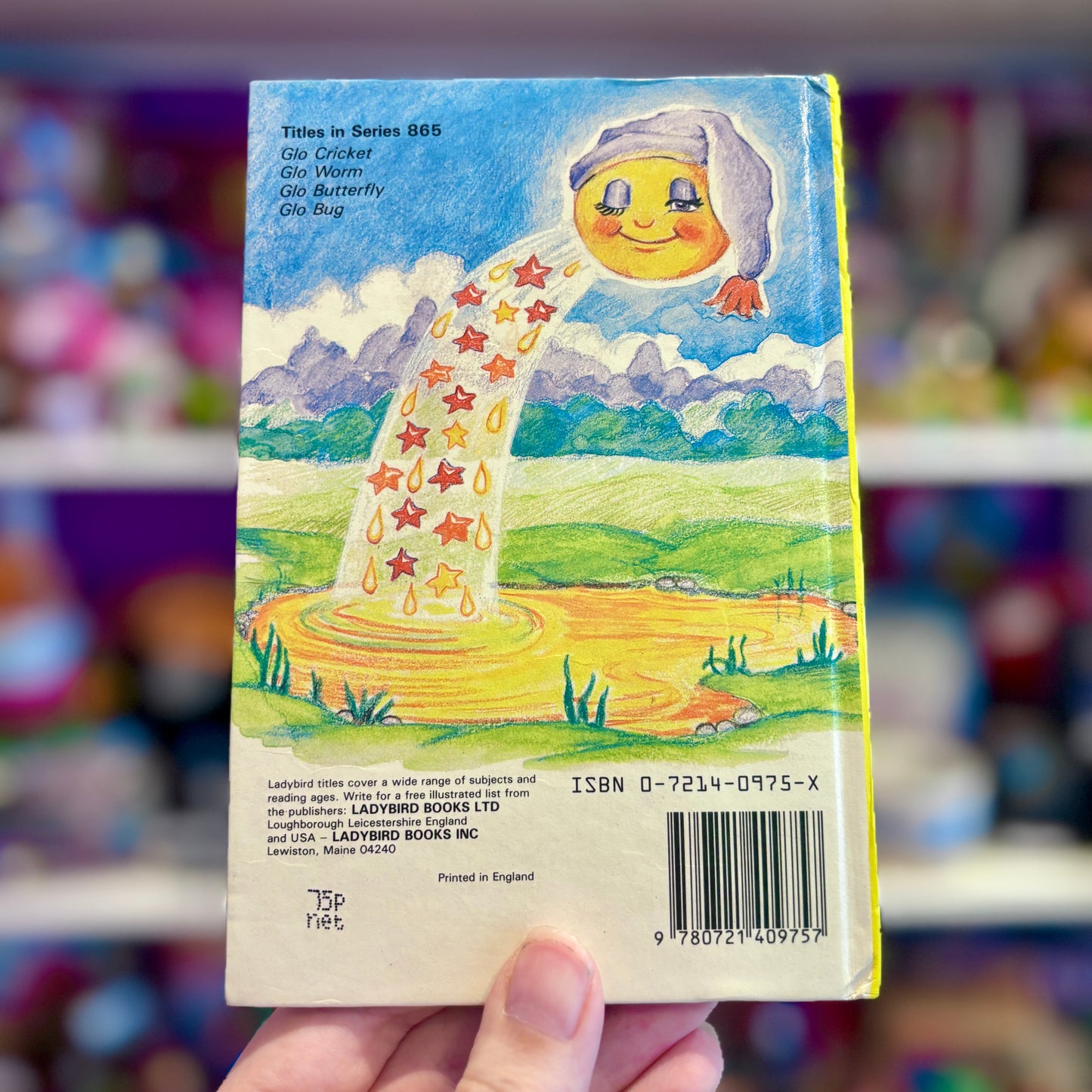 Glo Friends: Glo Butterfly Book (Hasbro, 1986)