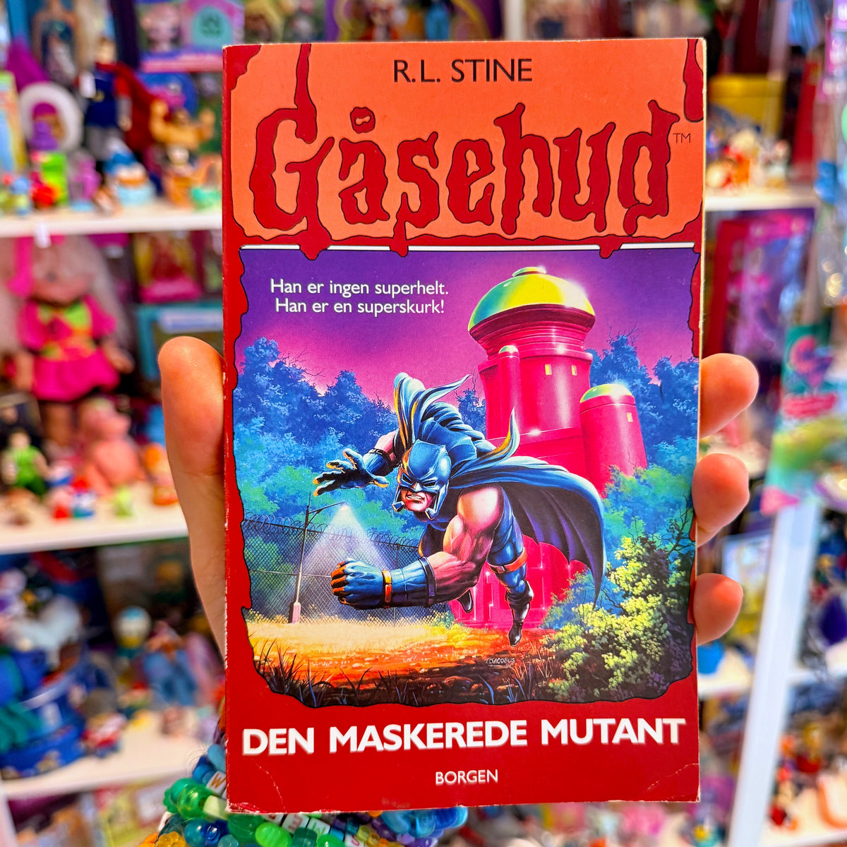 Gåsehud: Den Maskerede Mutant - #25 (danish book, 90s)