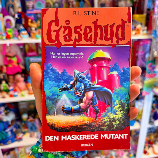 Gåsehud: Den Maskerede Mutant - #25 (danish book, 90s)