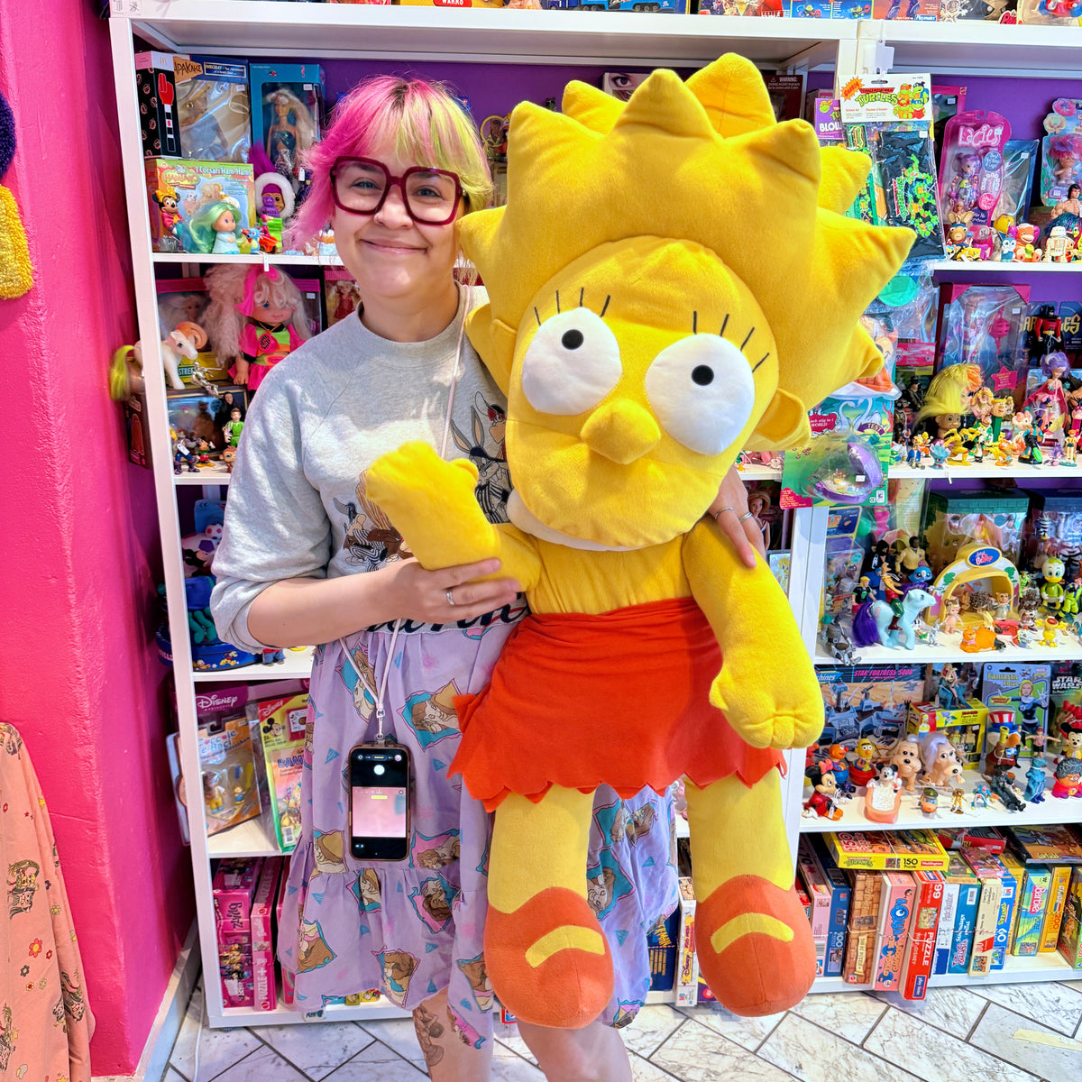 The Simpsons: Giant Lisa Simpson Plush 110 cm (2000s)