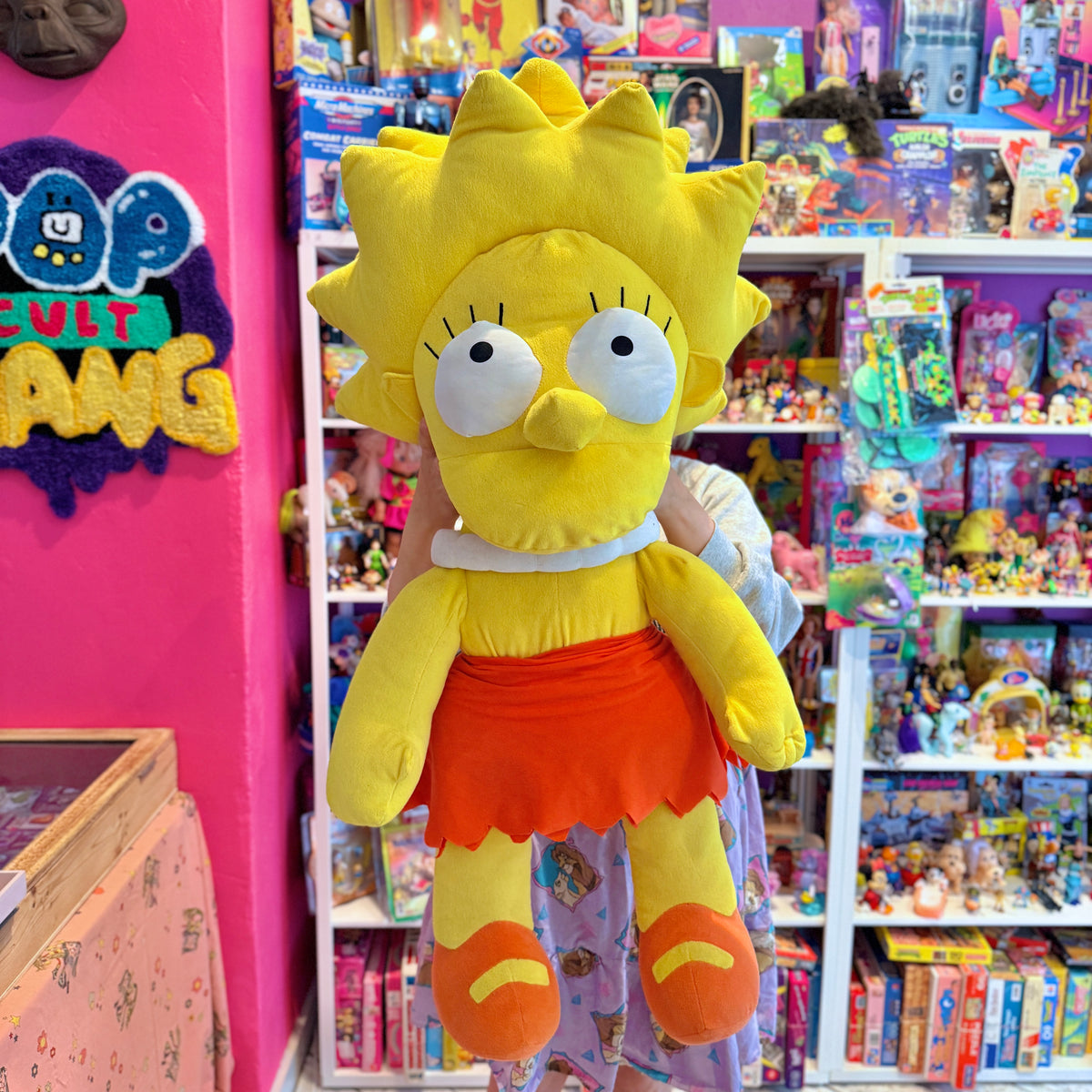 The Simpsons: Giant Lisa Simpson Plush 110 cm (2000s)