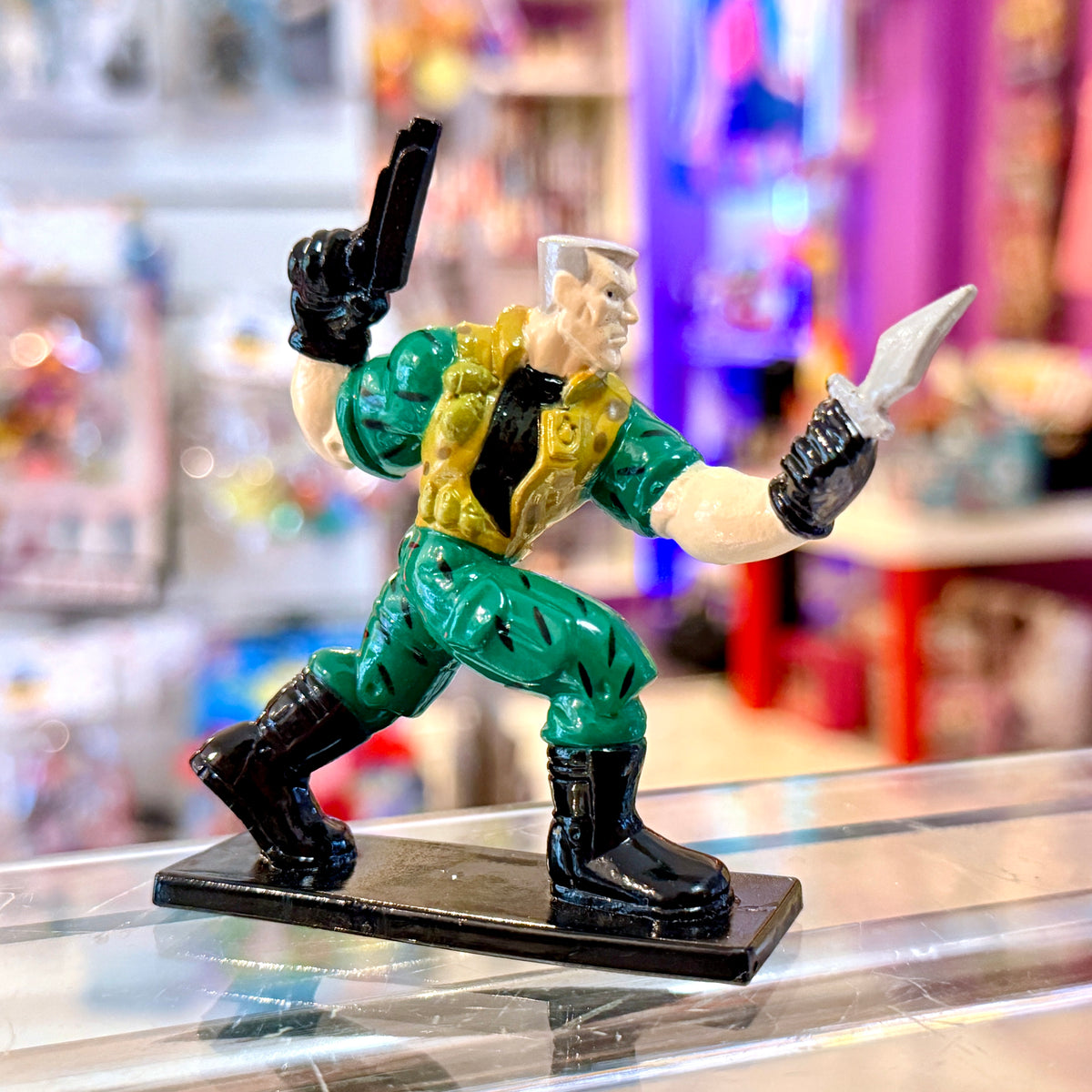 Small Soldiers: Major Chip Hazard Mini PVC Figure (Ambling Bakery Crafts, 1998)