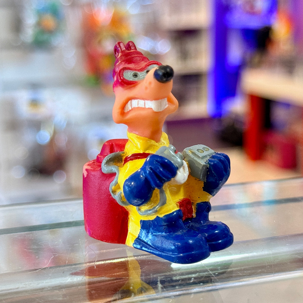 Darkwing Duck: Megavolt PVC Mini Figure (90s, Disney)