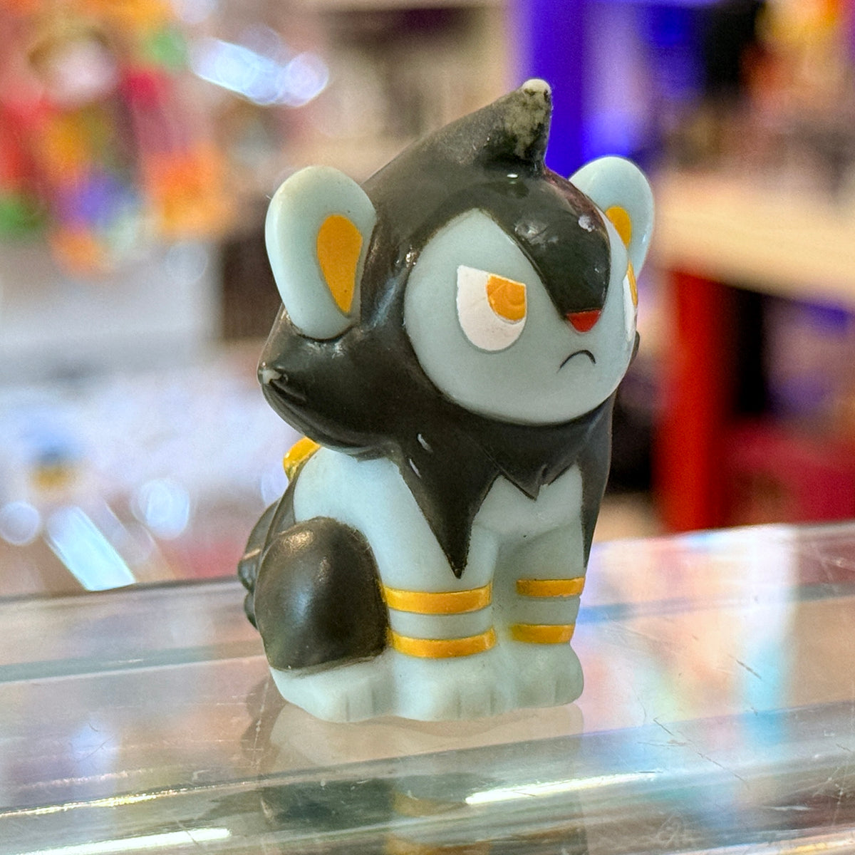 Pokemon: Luxio Finger Puppet Figure (Bandai, 2006)