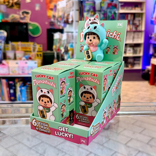 Monchhichi Lucky Cat Blind Box Mystery Figure (Turbokid)