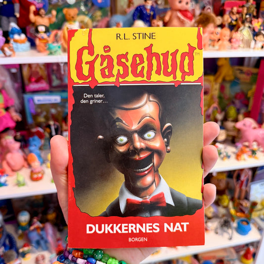 Gåsehud: Pigen Dukkernes Nat  - #31 (danish book, 90s)