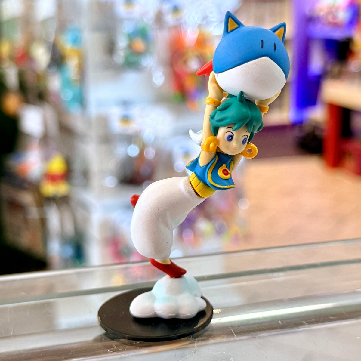 Monster World VI: Asha & Pepelogoo Collectible Figure - Yujin SR SEGA Gals Collection Vol. 2 (Sega, 1994)