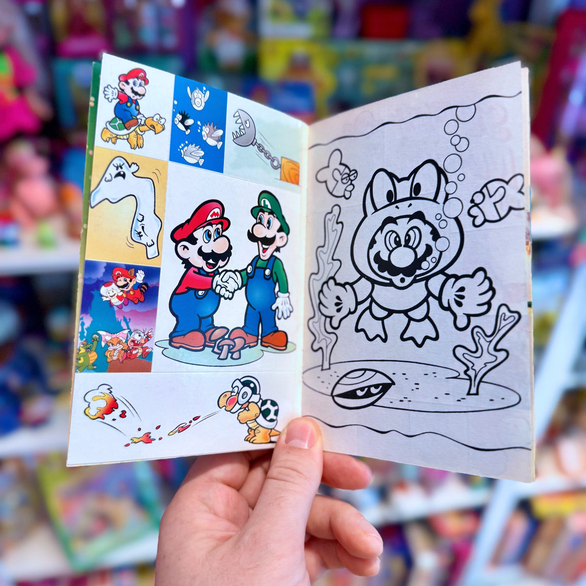 Super Mario Bros. & The Legend of Zelda - Gameboy Promotional Sticker Book - Dutch Exclusive (Nintendo, 80s)