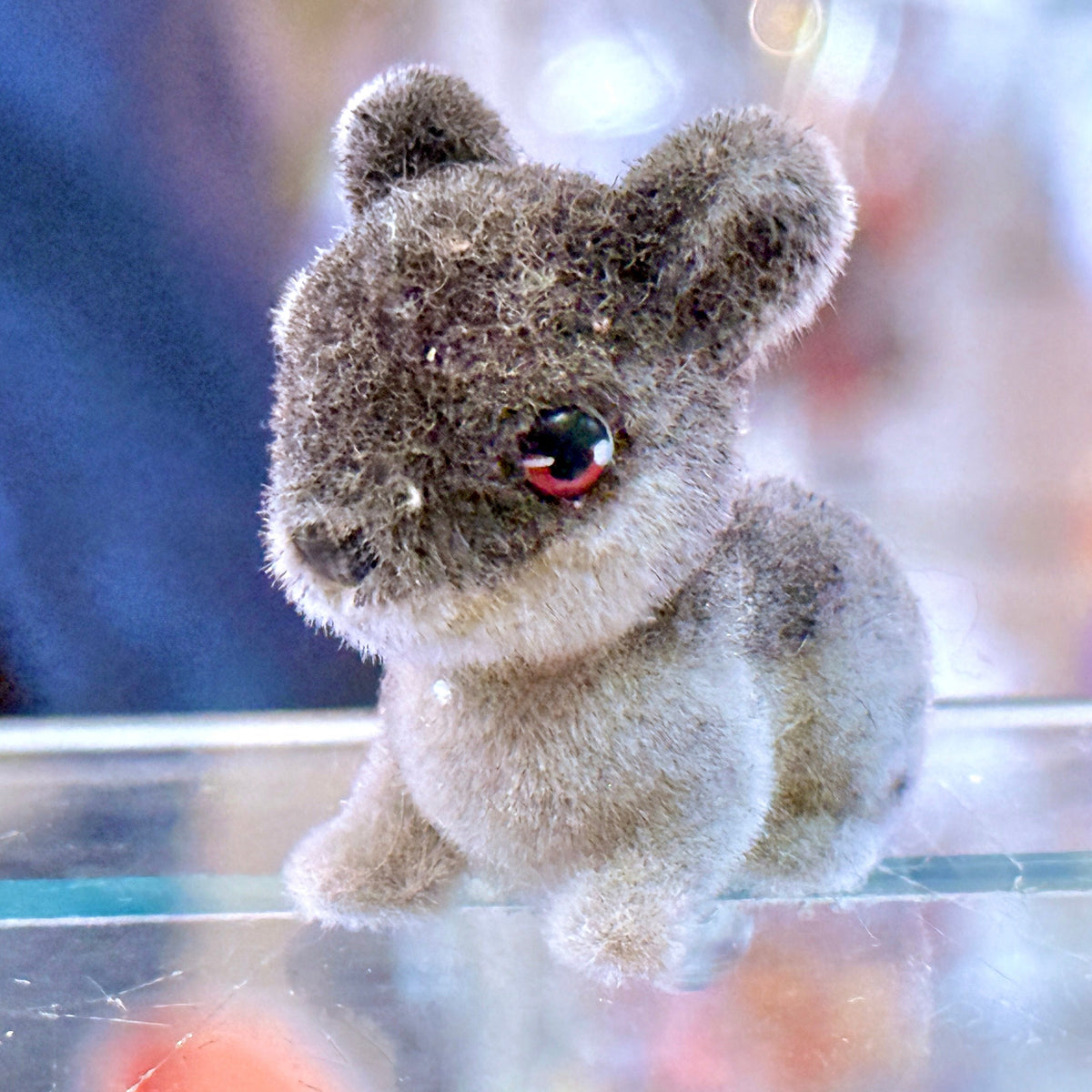 Snow Pets In My Pocket - Lora The Lemming #8 - Fluffy Flocked Mini Figure (MEG, 2009)